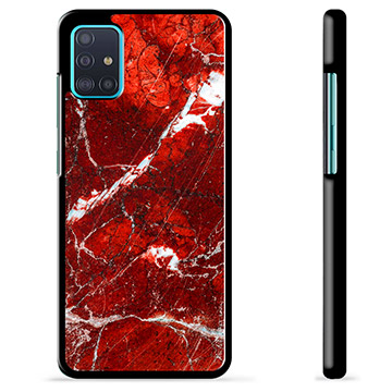 Capa Protectora - Samsung Galaxy A51 - Mármore Vermelho