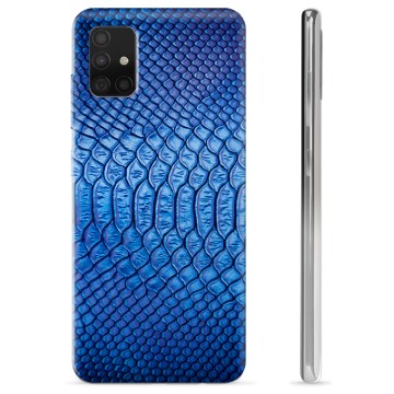 Capa de TPU para Samsung Galaxy A51  - Couro