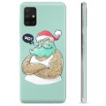 Capa de TPU para Samsung Galaxy A51  - Pai Natal Moderno