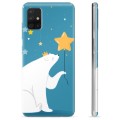 Capa de TPU para Samsung Galaxy A51  - Urso Polar