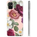 Capa de TPU para Samsung Galaxy A51  - Flores Românticas