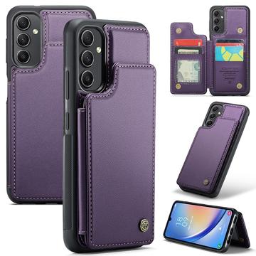 Capa Caseme C22 para Samsung Galaxy A54 5G Carteira para cartões RFID - Roxo