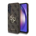 Capa Híbrida Guess 4G Big Metal Logo para Samsung Galaxy A55 - Castanho