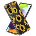 Capa em TPU Stylish Ultra-Slim para Samsung Galaxy A55 - Girassóis