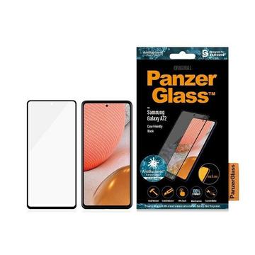 Protetor Ecrã PanzerGlass E2E Case Friendly para Samsung Galaxy A72 - Borda Preta