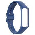 Bracelete de Substituição em Silicone com Moldura Integrada para Samsung Galaxy Fit 2 - Azul-escuro