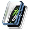 Capa TPU Galvanizado para Samsung Galaxy Fit3 - Azul