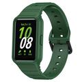 Bracelete de Substituição em Silicone com Moldura Integrada para Samsung Galaxy Fit3 - Verde