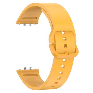 Bracelete em Silicone Suave Samsung Galaxy Fit3 - Amarelo