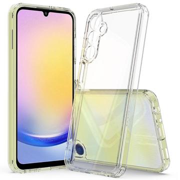 Capa Híbrida Resistente a Riscos para Samsung Galaxy M35 - Transparente