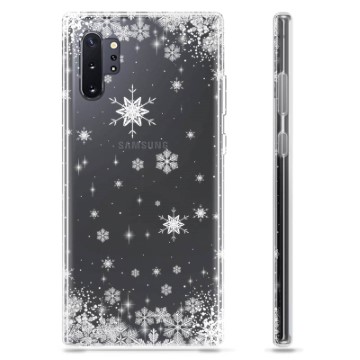 Capa de TPU para Samsung Galaxy Note10+  - Flocos de Neve