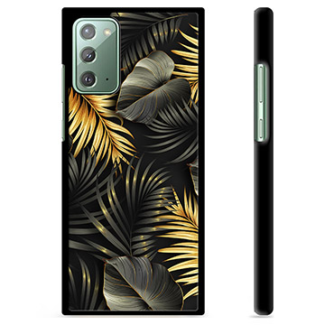 Capa Protectora - Samsung Galaxy Note20 - Folhas Douradas