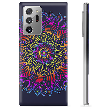 Capa de TPU para Samsung Galaxy Note20 Ultra  - Mandala Colorida