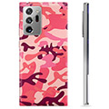 Capa de TPU para Samsung Galaxy Note20 Ultra  - Camuflagem Rosa