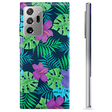 Capa de TPU para Samsung Galaxy Note20 Ultra  - Flores Tropicais