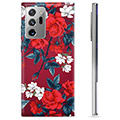 Capa de TPU para Samsung Galaxy Note20 Ultra  - Flores Vintage