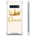 Capa Híbrida para Samsung Galaxy S10  - Rainha