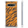 Capa Híbrida para Samsung Galaxy S10  - Tigre