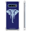 Capa Híbrida para Samsung Galaxy S10 - Elefante