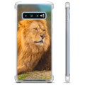 Capa Híbrida para Samsung Galaxy S10+ - Leão