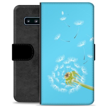 Bolsa tipo Carteira para Samsung Galaxy S10 - Dente de Leão