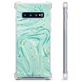 Capa Híbrida para Samsung Galaxy S10+  - Hortelã Verde