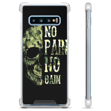 Capa Híbrida - Samsung Galaxy S10 - Nada se Consegue sem Trabalho