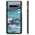 Capa Protectora para Samsung Galaxy S10+  - Camuflagem