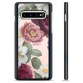 Capa Protectora para Samsung Galaxy S10+  - Flores Românticas