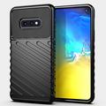 Capa em TPU Thunder Series para Samsung Galaxy S10e - Preto