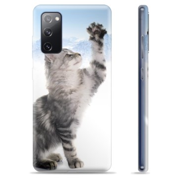 Capa de TPU para Samsung Galaxy S20 FE  - Gato