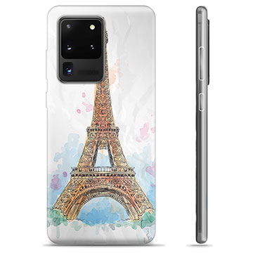 Capa de TPU para Samsung Galaxy S20 Ultra  - Paris