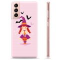 Capa de TPU - Samsung Galaxy S21 5G - Rapariga de Halloween