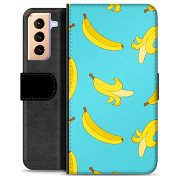 Bolsa tipo Carteira - Samsung Galaxy S21+ 5G - Bananas