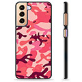 Capa Protectora - Samsung Galaxy S21+ 5G - Camuflagem Rosa