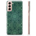 Capa de TPU - Samsung Galaxy S21 5G - Mandala Verde