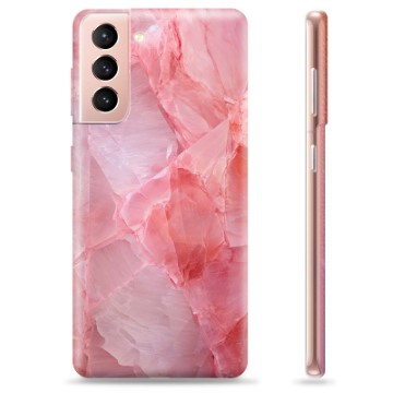 Capa de TPU - Samsung Galaxy S21 5G - Quartzo Rosa