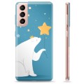 Capa de TPU - Samsung Galaxy S21 5G - Urso Polar