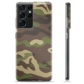 Capa de TPU - Samsung Galaxy S21 Ultra 5G - Camuflagem