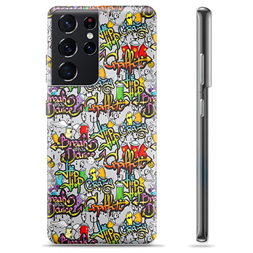 Capa de TPU - Samsung Galaxy S21 Ultra 5G - Graffiti