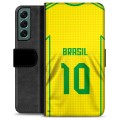 Bolsa tipo Carteira - Samsung Galaxy S22+ 5G - Brasil