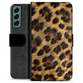 Bolsa tipo Carteira - Samsung Galaxy S22+ 5G - Leopardo