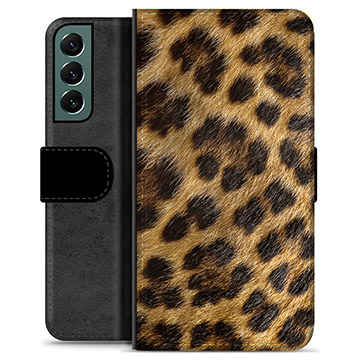 Bolsa tipo Carteira - Samsung Galaxy S22+ 5G - Leopardo