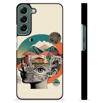 Capa Protectora - Samsung Galaxy S22+ 5G - Colagem Abstrata