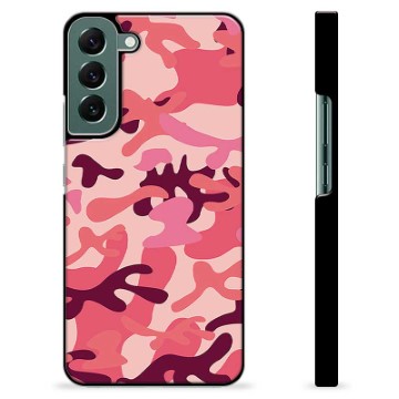 Capa Protectora - Samsung Galaxy S22+ 5G - Camuflagem Rosa