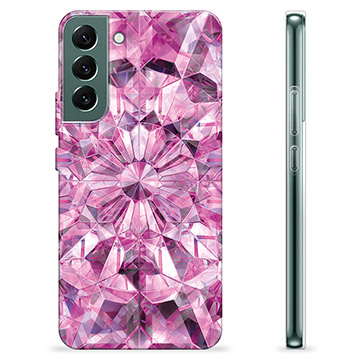 Capa de TPU - Samsung Galaxy S22+ 5G - Cristal Rosa