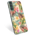 Capa de TPU - Samsung Galaxy S22+ 5G - Flores Cor-de-rosa