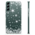 Capa de TPU - Samsung Galaxy S22+ 5G - Flocos de Neve