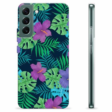 Capa de TPU - Samsung Galaxy S22+ 5G - Flores Tropicais