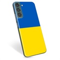 Capa de TPU Bandeira da Ucrânia  - Samsung Galaxy S22+ 5G - Amarelo e azul claro